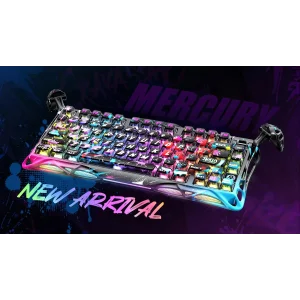 Клавиатура GravaStar Mercury V75 Pro Magnetic Jade Gaming Neon Graffiti (GS_V75_PRO_CG_BLK) UA