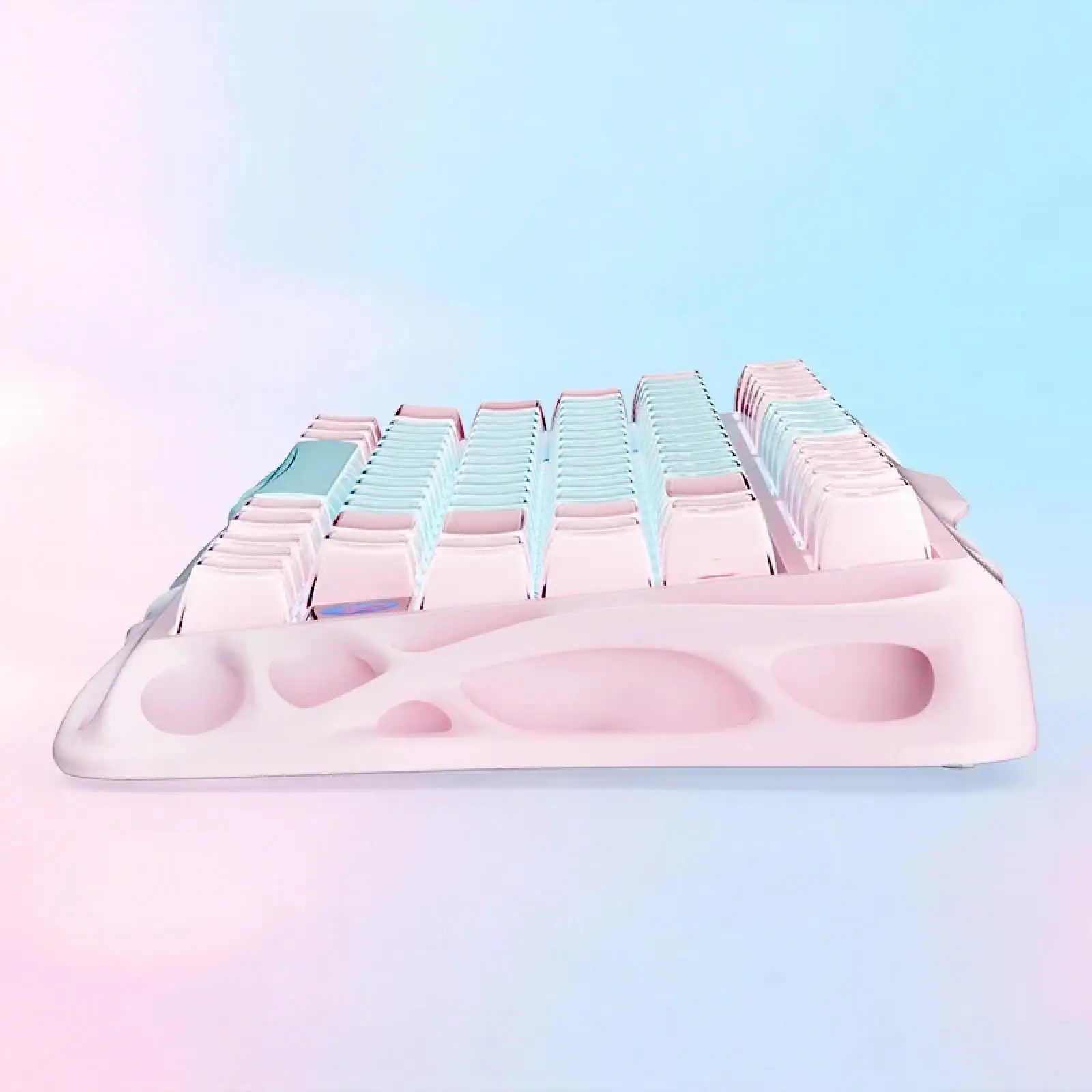 Клавиатура GravaStar Mercury K1 Lite 80keys GravaStar x BSUN Grey Aurora Mist (GSK1LITE_PM_MINT) UA