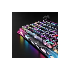 Клавиатура GravaStar Mercury V75 Pro Magnetic Jade Gaming Neon Graffiti (GSV75PRO_U_CG_BLK) UA