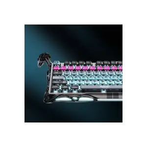 Клавиатура GravaStar Mercury V75 Pro Magnetic Jade Gaming Cyberpunk (GSV75PRO_U_RM_EGRY) UA