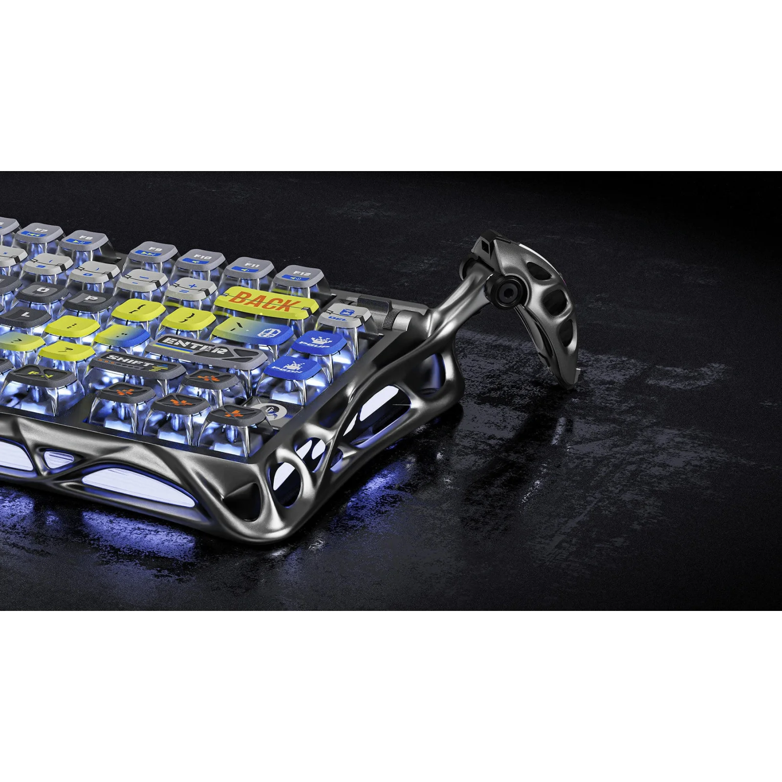 Клавиатура Gravastar Mercury K1 Pro Interstellar Silver (GSK1PRO_S_CGRY)