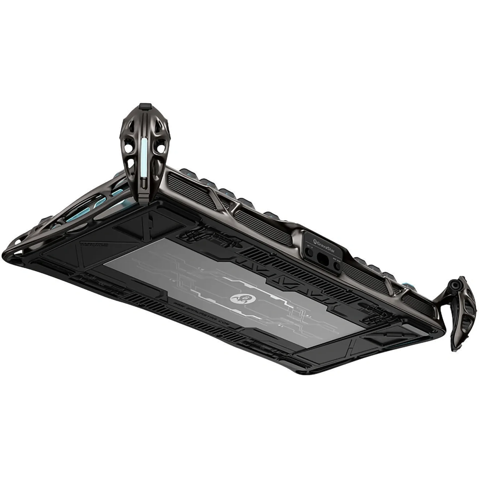 Клавіатура механічна GravaStar Mercury V75 Pro Magnetic Jade Gaming Cyberpunk (GS_V75_PRO_RM_EGRY) UA