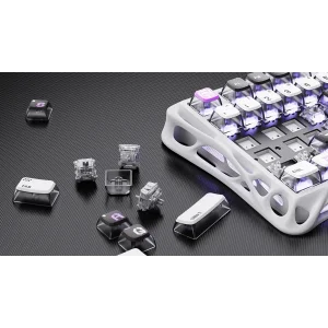 Клавіатура механічна GravaStar Mercury V75 80keys Magnetic Jade Pro Mecha Gray (GS_V75_GWT) UA