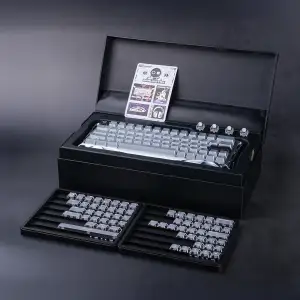 Клавіатура GravaStar Mercury V60 Pro Chrome Silver (GSV60PRO_XTAL_SLV) UA