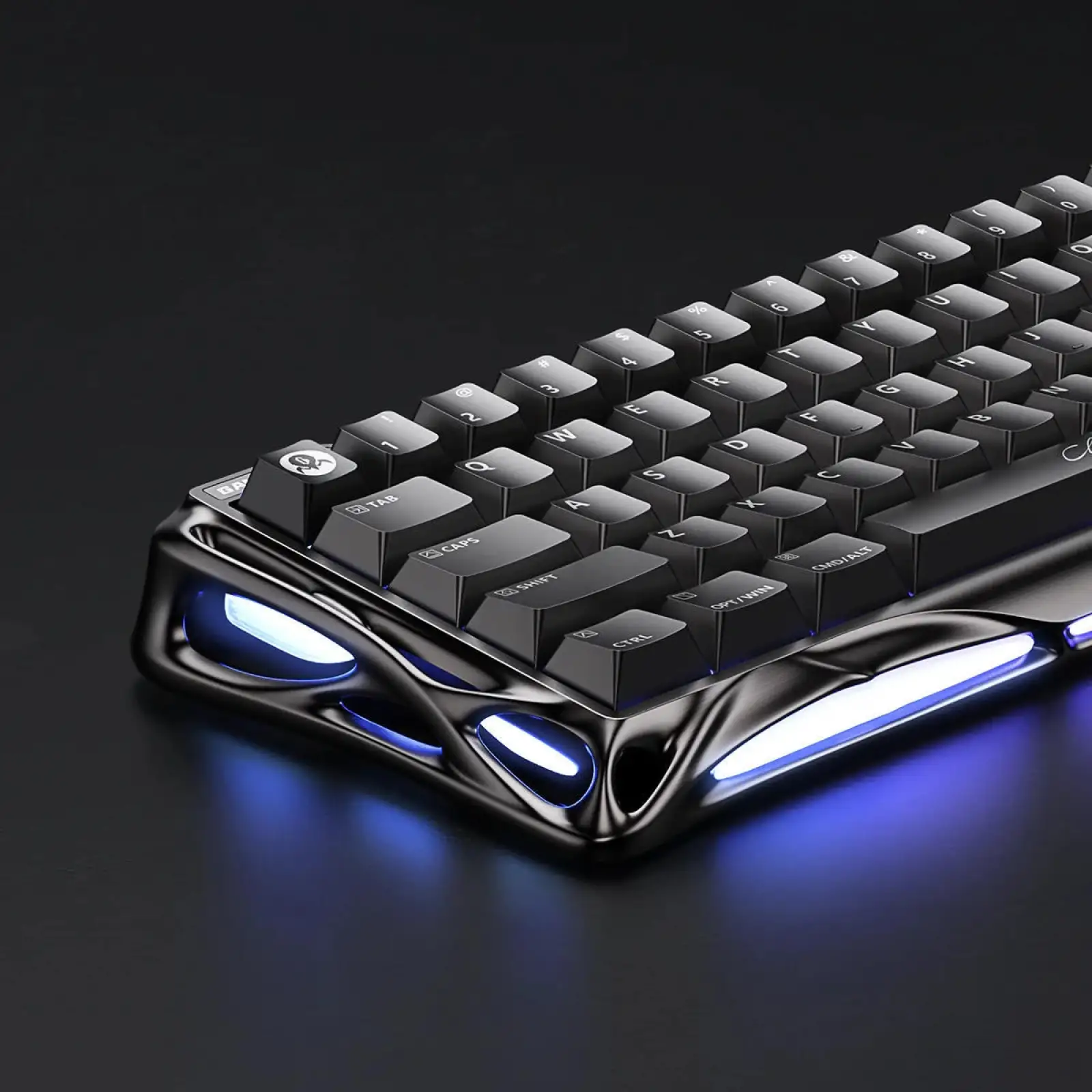 Клавіатура GravaStar Mercury V60 Pro Blackcore GunMetal (GSV60PRO_XTAL_BLK) UA