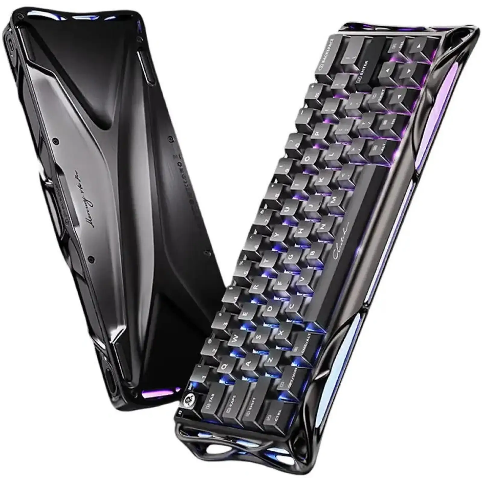Клавіатура GravaStar Mercury V60 Pro Blackcore GunMetal (GSV60PRO_XTAL_BLK) UA