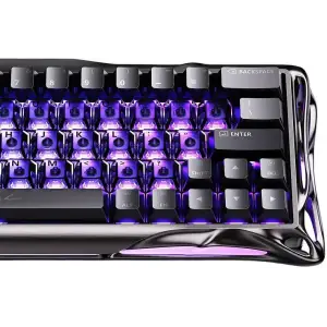Клавіатура GravaStar Mercury V60 Pro Blackcore GunMetal (GSV60PRO_XTAL_BLK) UA