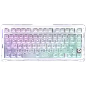 Клавіатура GravaStar Mercury K1 Lite GravaStar x BSUN Grey RGB Crystal Aurora (GSK1LITE_XTAL_AUROA) UA