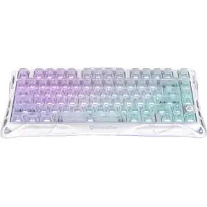 Клавіатура GravaStar Mercury K1 Lite GravaStar x BSUN Grey RGB Crystal Aurora (GSK1LITE_XTAL_AUROA) UA