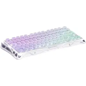 Клавіатура GravaStar Mercury K1 Lite GravaStar x BSUN Grey RGB Crystal Aurora (GSK1LITE_XTAL_AUROA) UA