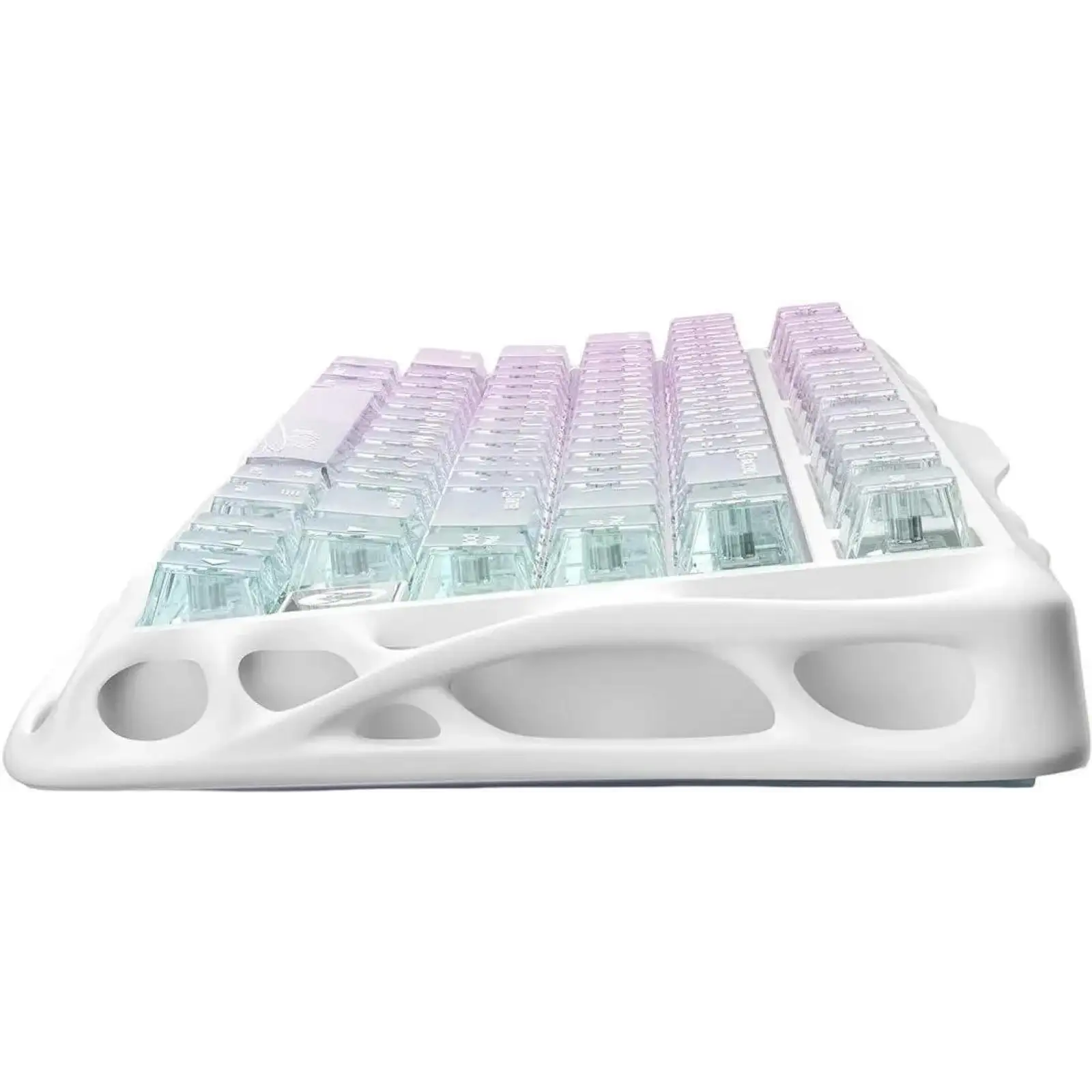 Клавіатура GravaStar Mercury K1 Lite GravaStar x BSUN Grey RGB Crystal Aurora (GSK1LITE_XTAL_AUROA) UA