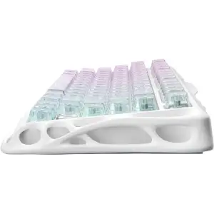 Клавіатура GravaStar Mercury K1 Lite GravaStar x BSUN Grey RGB Crystal Aurora (GSK1LITE_XTAL_AUROA) UA