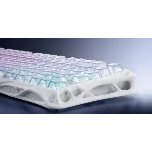 Клавіатура GravaStar Mercury K1 Lite GravaStar x BSUN Grey RGB Crystal Aurora (GSK1LITE_XTAL_AUROA) UA