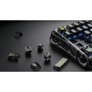 Клавіатура механічна GravaStar Mercury K1 Lite (GSK1LITE_XTAL_BLK) UA