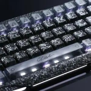 Клавіатура GravaStar Mercury V60 Pro UFO Magnetic Gaming RGB Cyber Frost Black (GSV60PRO_CF_BLK) UA