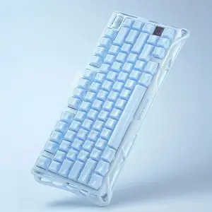 Клавіатура GravaStar Mercury K1 GravaStar x Kailh Cheery Pink Ice Blue (GSK1_BLU) UA