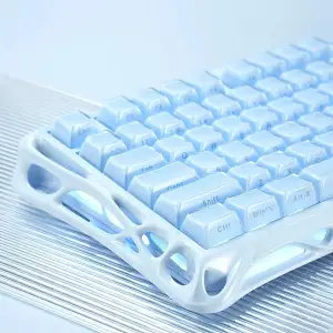 Клавіатура GravaStar Mercury K1 GravaStar x Kailh Cheery Pink Ice Blue (GSK1_BLU) UA