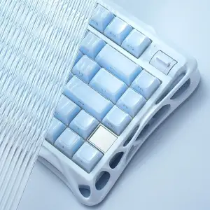 Клавіатура GravaStar Mercury K1 GravaStar x Kailh Cheery Pink Ice Blue (GSK1_BLU) UA