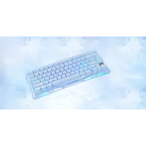 Клавіатура GravaStar Mercury K1 GravaStar x Kailh Cheery Pink Ice Blue (GSK1_BLU) UA