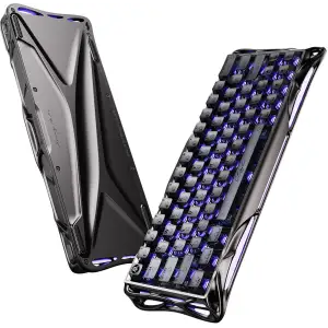 Клавіатура GravaStar Mercury V60 PRO UFO Magnetic Gaming RGB Gunmetal Smok (GSV60PRO_XTAL_S_BLK) UA