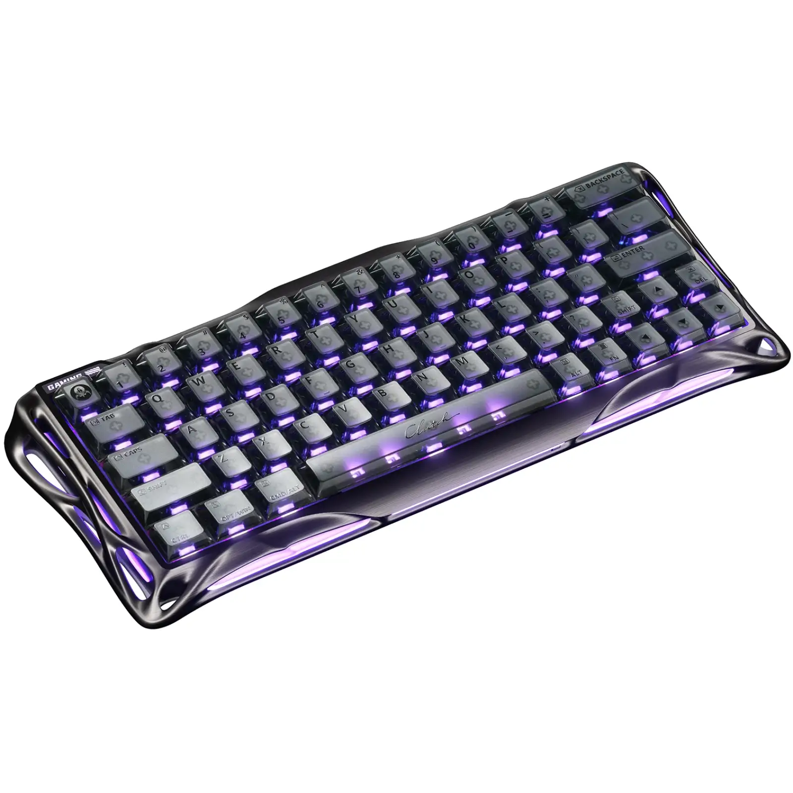 Клавіатура GravaStar Mercury V60 PRO UFO Magnetic Gaming RGB Gunmetal Smok (GSV60PRO_XTAL_S_BLK) UA