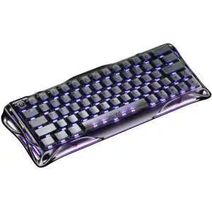 Клавіатура GravaStar Mercury V60 PRO UFO Magnetic Gaming RGB Gunmetal Smok (GSV60PRO_XTAL_S_BLK) UA