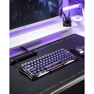 Клавіатура GravaStar Mercury V60 PRO UFO Magnetic Gaming RGB Gunmetal Smok (GSV60PRO_XTAL_S_BLK) UA