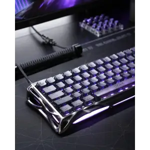 Клавіатура GravaStar Mercury V60 PRO UFO Magnetic Gaming RGB Gunmetal Smok (GSV60PRO_XTAL_S_BLK) UA