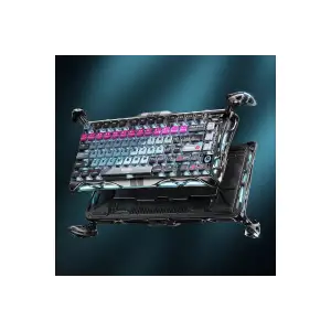 Клавиатура GravaStar Mercury V75 Pro Magnetic Jade Gaming Cyberpunk (GSV75PRO_U_RM_EGRY) UA