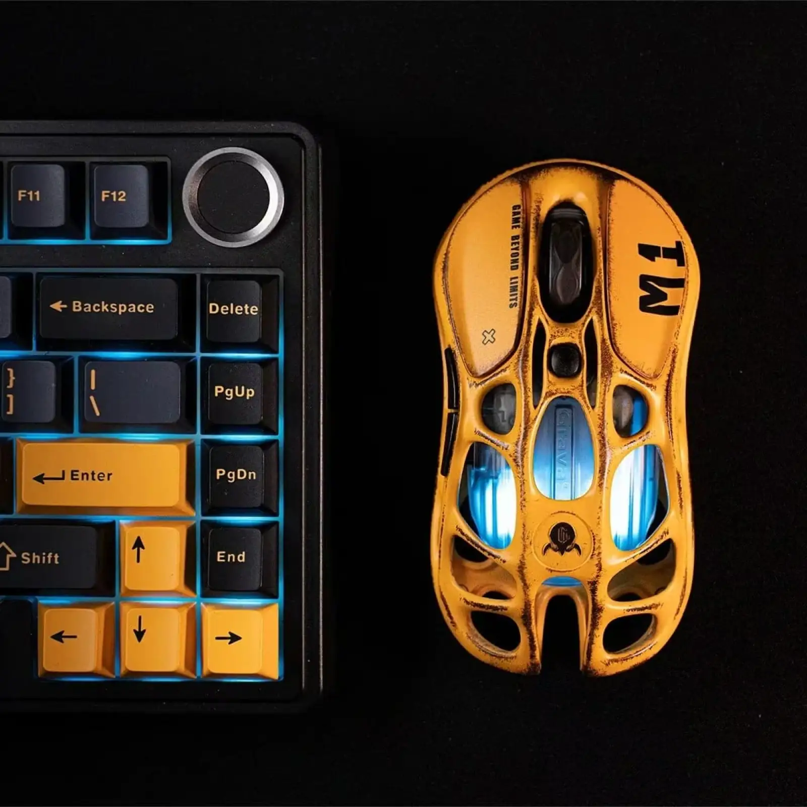 Миша GravaStar Mercury M1 Pro Battle-Worn Yellow (GSM1PRO_YLW) UA