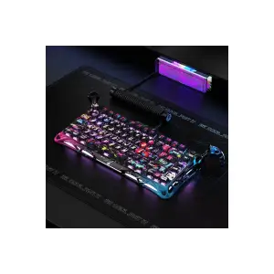 Клавиатура GravaStar Mercury V75 Pro Magnetic Jade Gaming Neon Graffiti (GSV75PRO_U_CG_BLK) UA