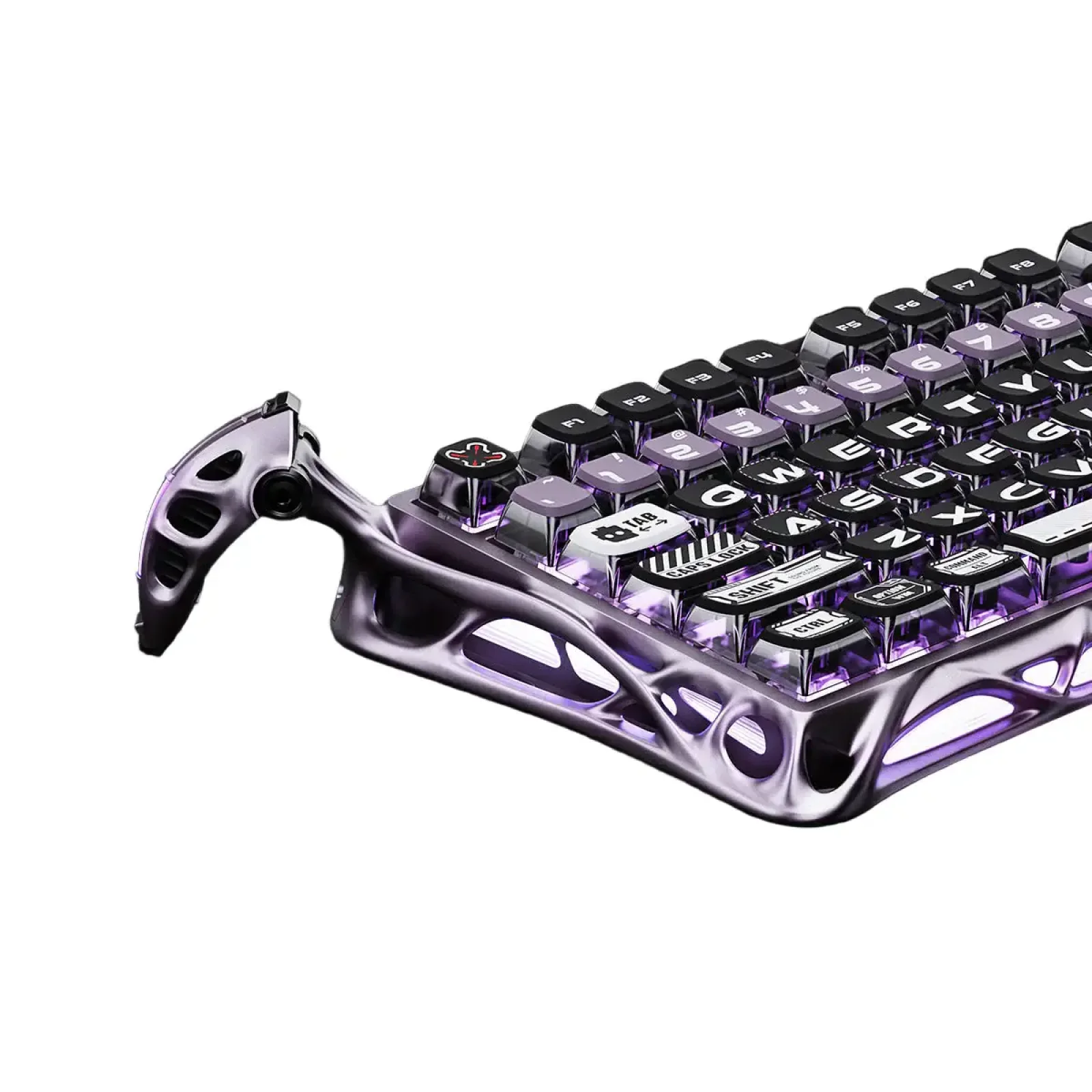 Клавіатура механічна GravaStar Mercury V75 Pro Iron Purple (GS_V75_PRO_PL) UA