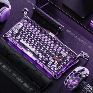 Клавіатура механічна GravaStar Mercury V75 Pro Iron Purple (GS_V75_PRO_PL) UA