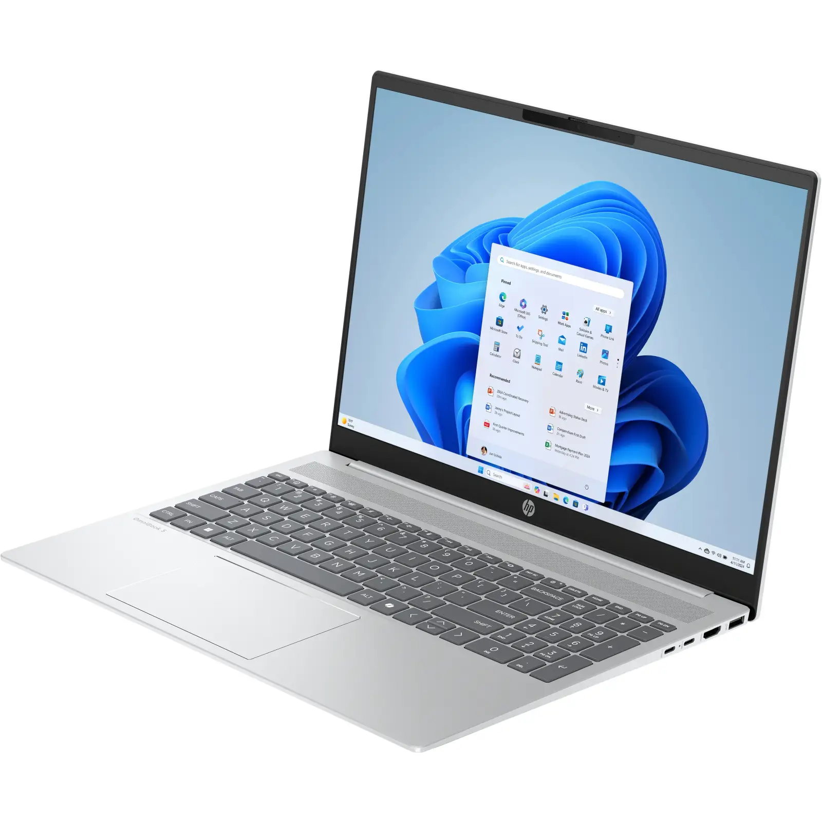 Ноутбук HP OmniBook 5 AI 16-af1034ua Glacier Silver (D41WREA) UA