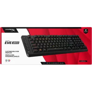 Клавиатура HyperX Alloy Origins EVE 1800 Black (B7JE0AA) UA