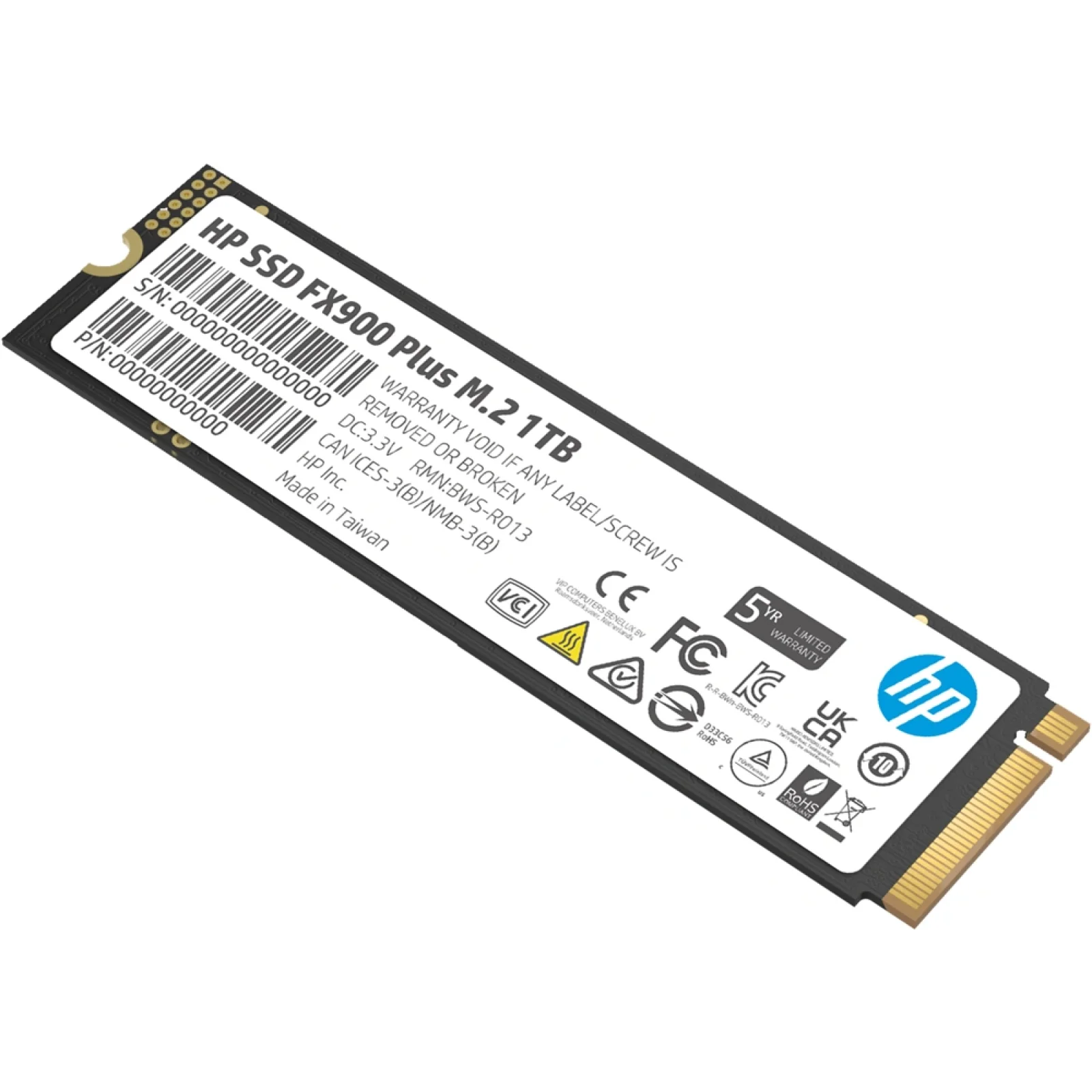 SSD накопитель HP FX900 Plus 1 TB (7F617AA) UA
