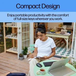 Клавиатура HP 350 Compact Multi-Device BT Black (692S8AA) UA