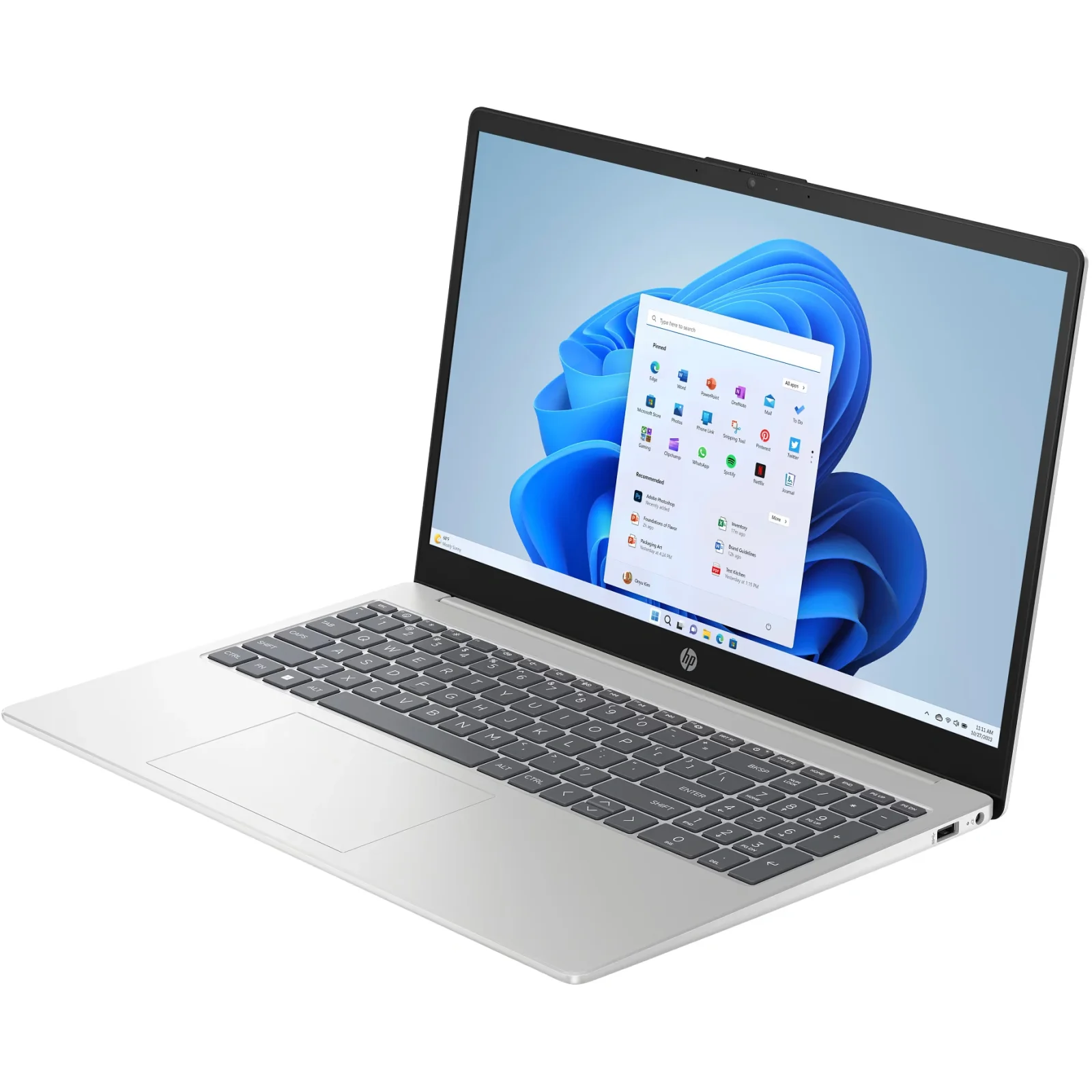 Ноутбук HP Laptop 15-fc0270ua Natural Silver (C79XBEA) UA