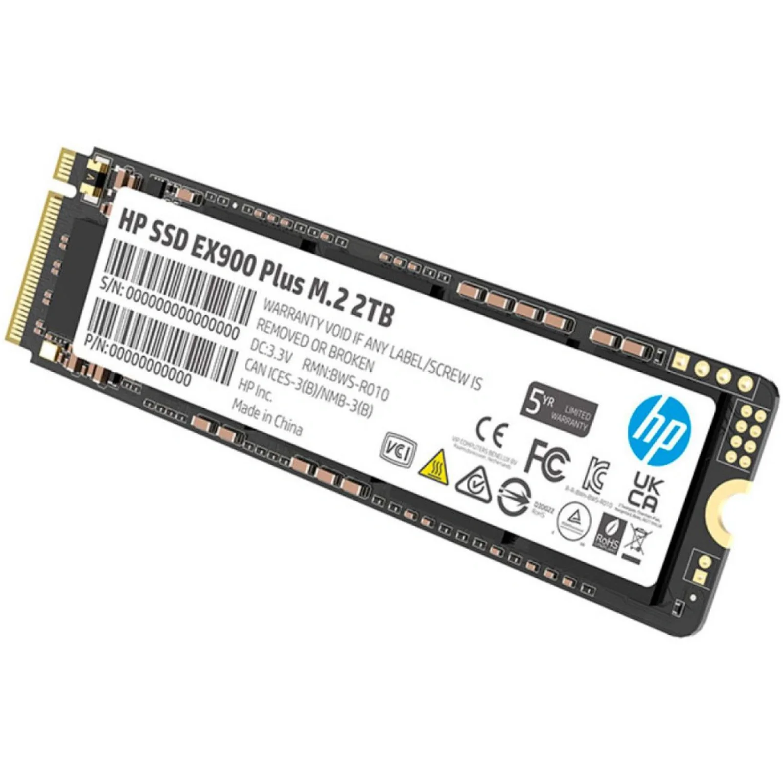 SSD накопитель HP EX900 Plus 2 TB (35M35AA) UA