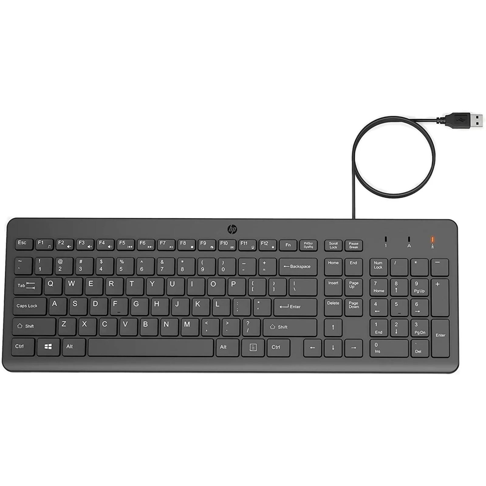 Клавиатура HP 150 USB Black (664R5AA) UA