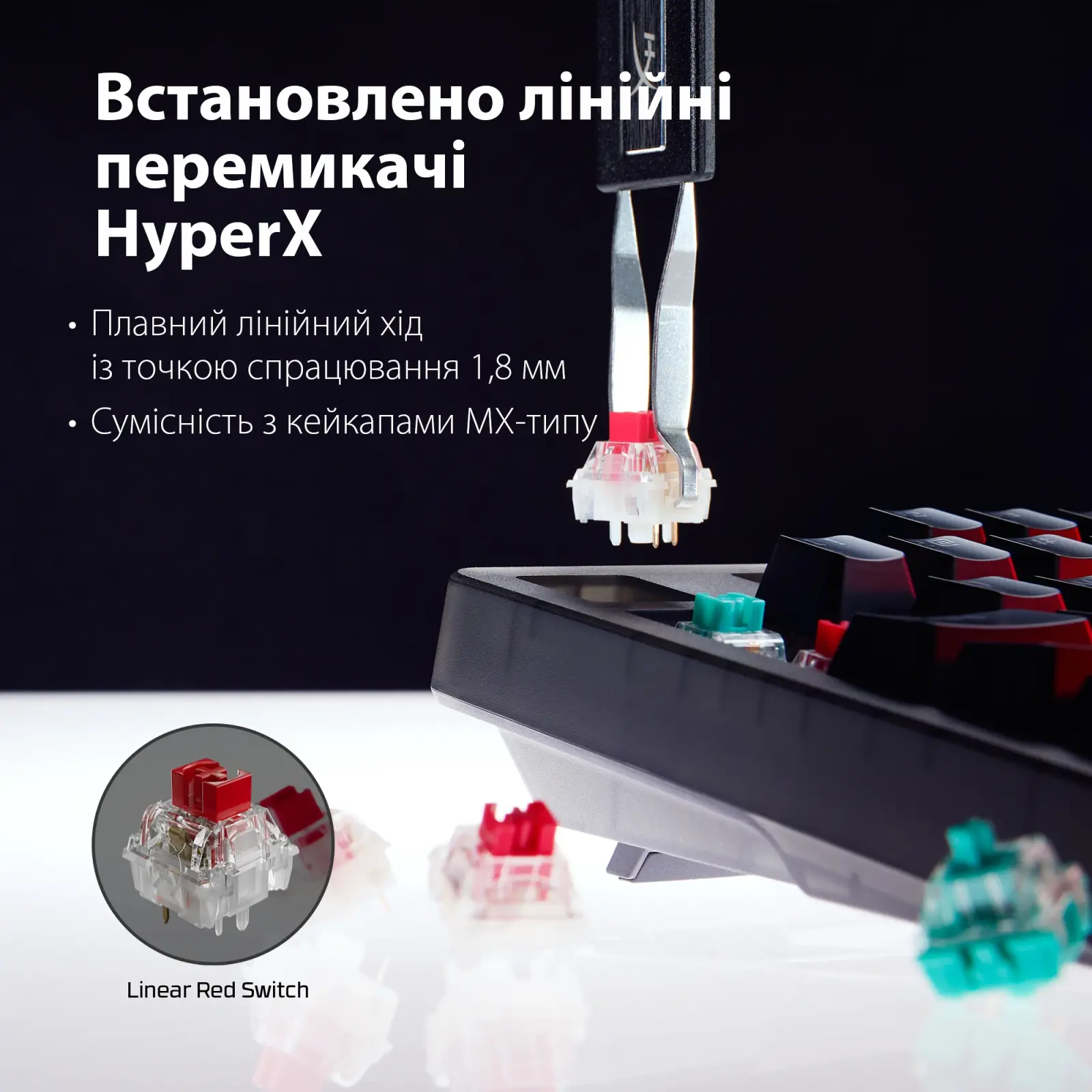 Клавиатура HyperX Alloy Origins 2 1800 (B4QS4AA) UA
