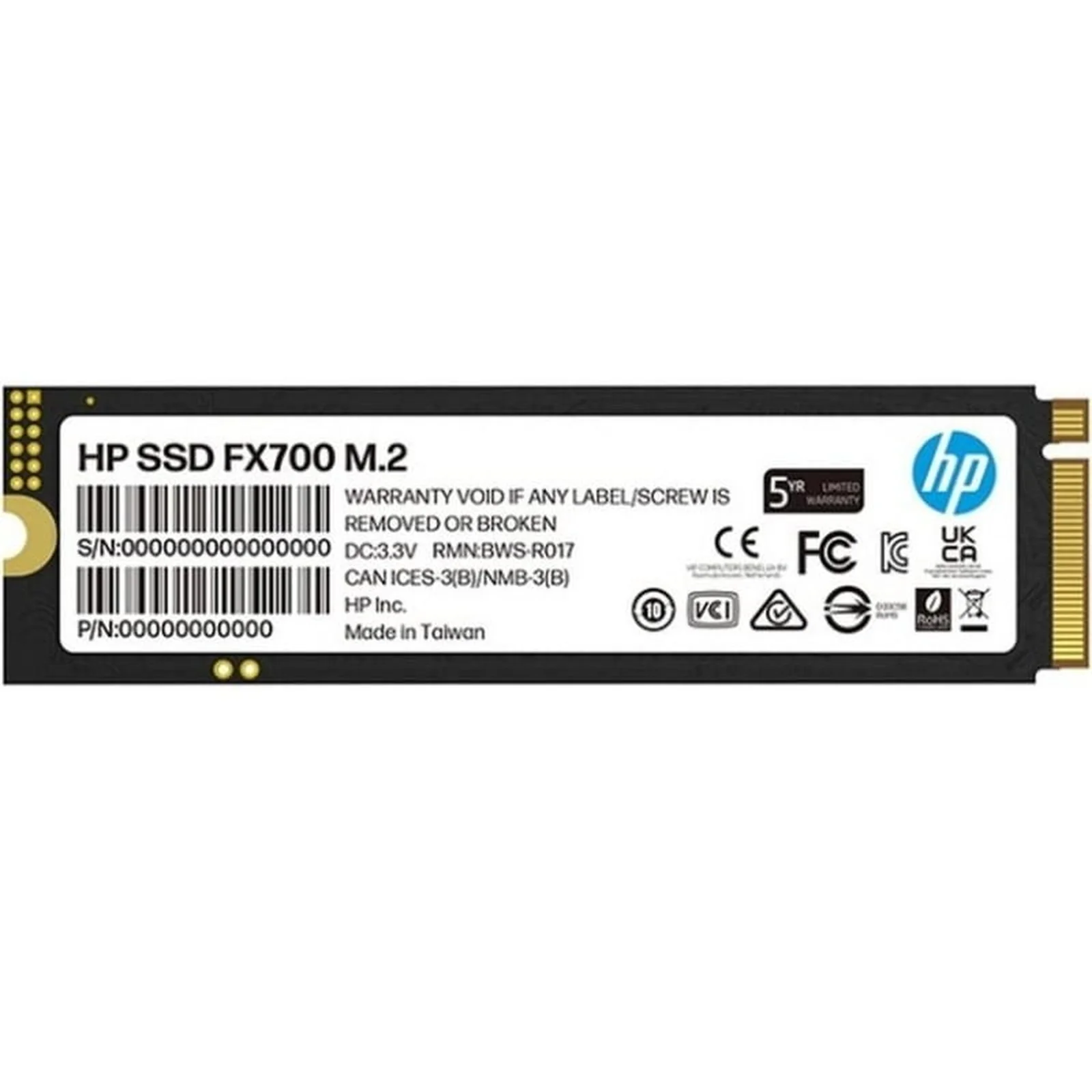 SSD накопитель HP FX700 1 TB (8U2N3AA)