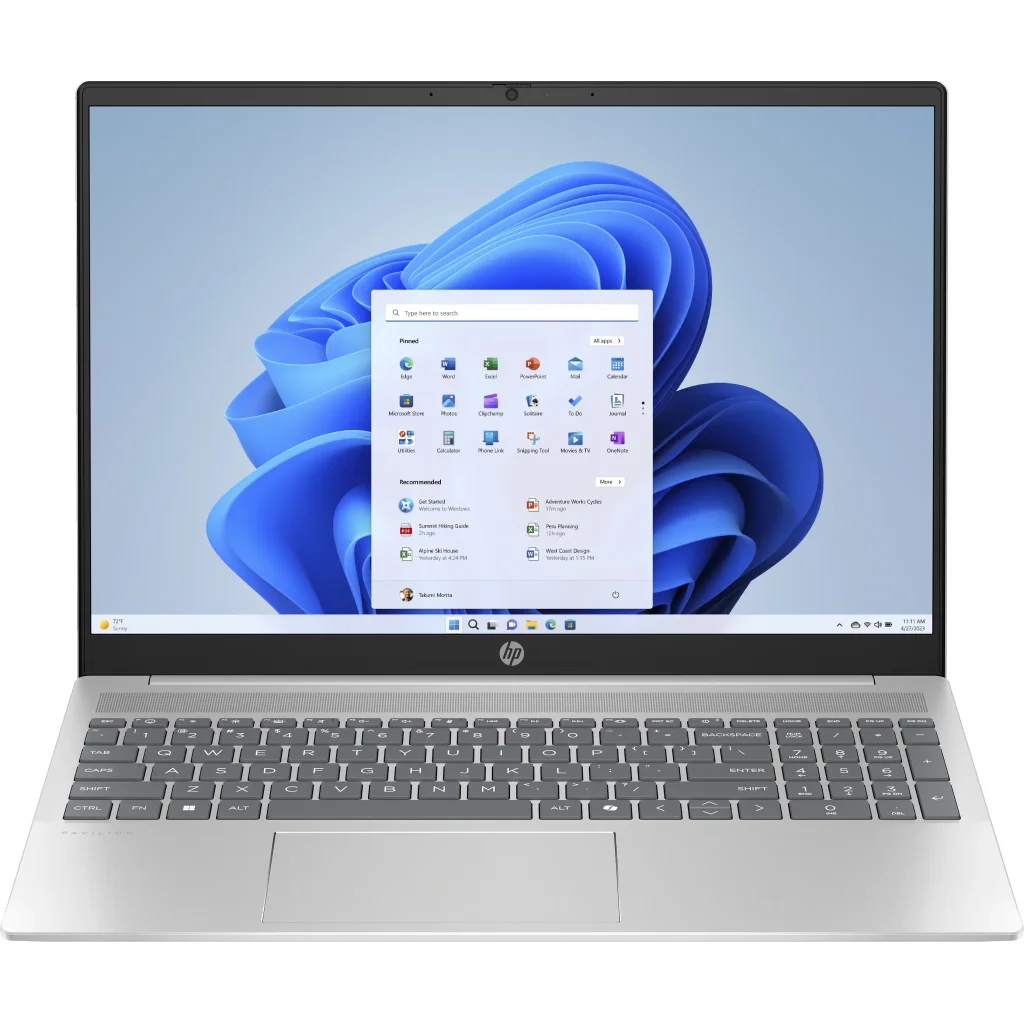 Ноутбук HP Pavilion Laptop 16-ag0028ua (B9PL3EA) Natural Silver UA