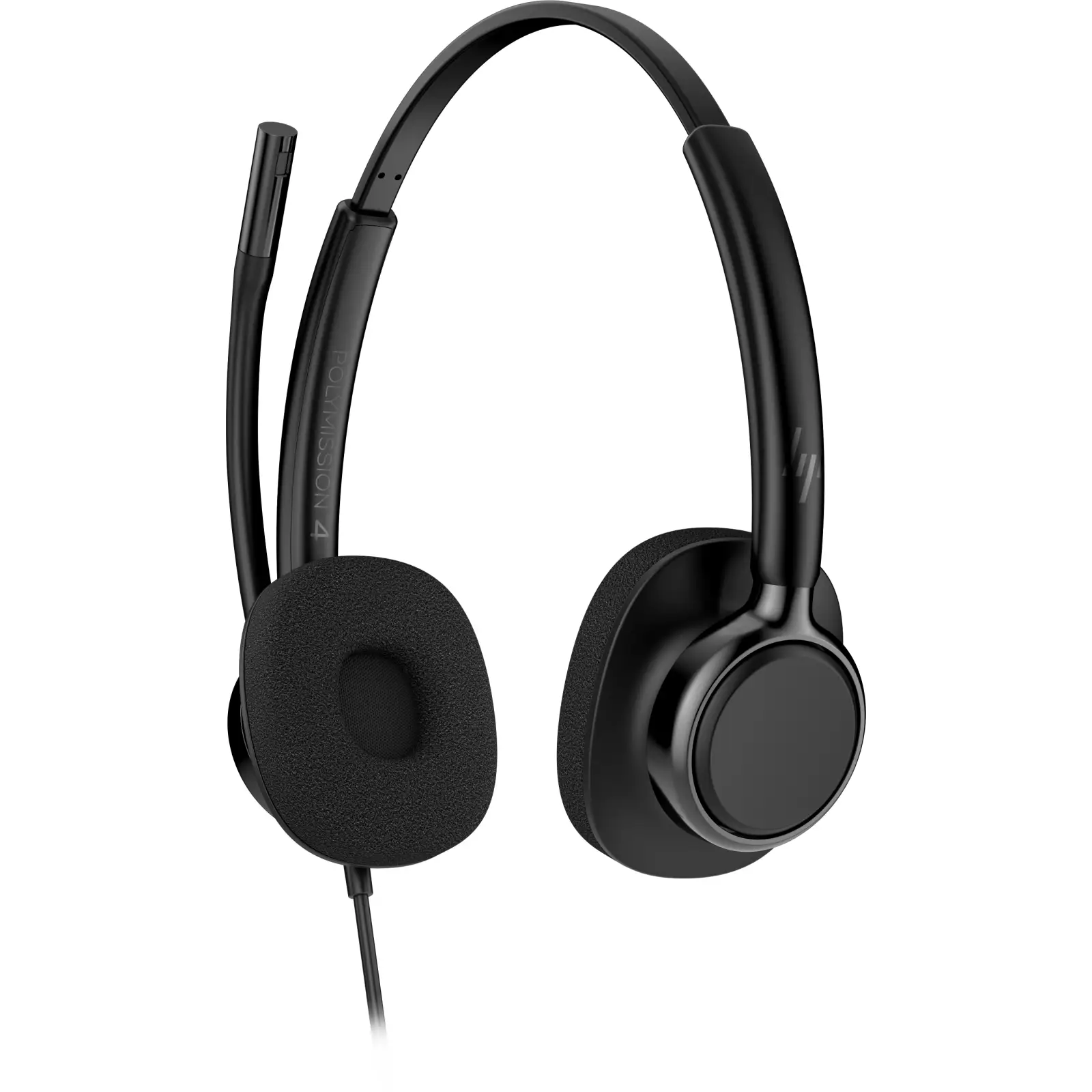 Гарнітура комп'ютерна стерео On-ear HP Poly Mission 425 Stereo USB Wired Headset Classic (C01B3AA) UA