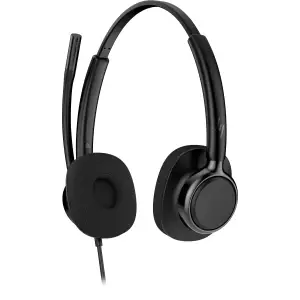 Гарнітура комп'ютерна стерео On-ear HP Poly Mission 425 Stereo USB Wired Headset Classic (C01B3AA) UA