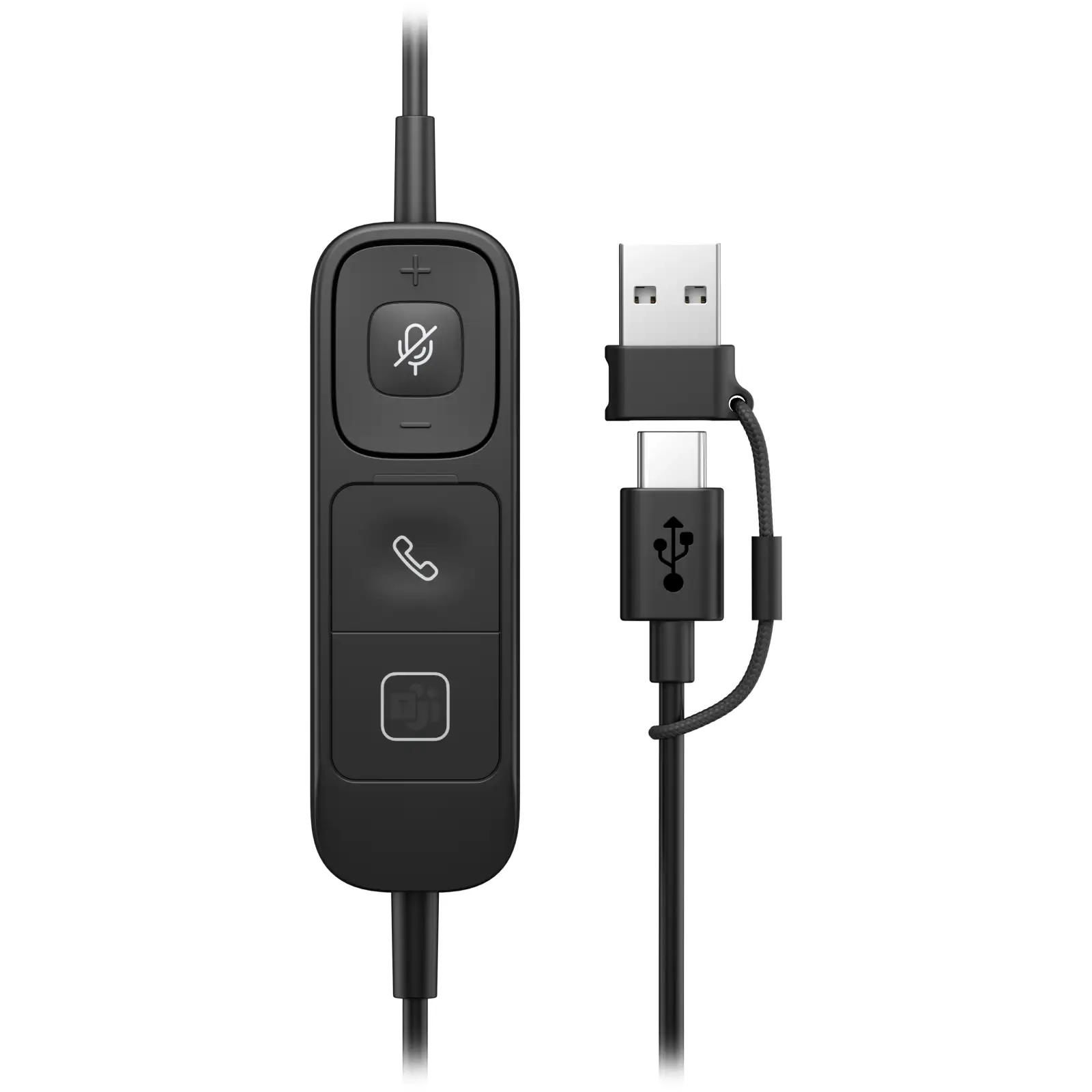 Гарнітура комп'ютерна стерео On-ear HP Poly Mission 425 Stereo USB Wired Headset Classic (C01B3AA) UA