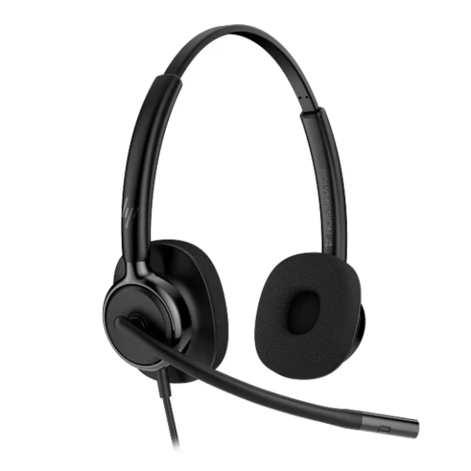 Гарнітура комп'ютерна стерео On-ear HP Poly Mission 425 Stereo USB Wired Headset Classic (C01B3AA) UA