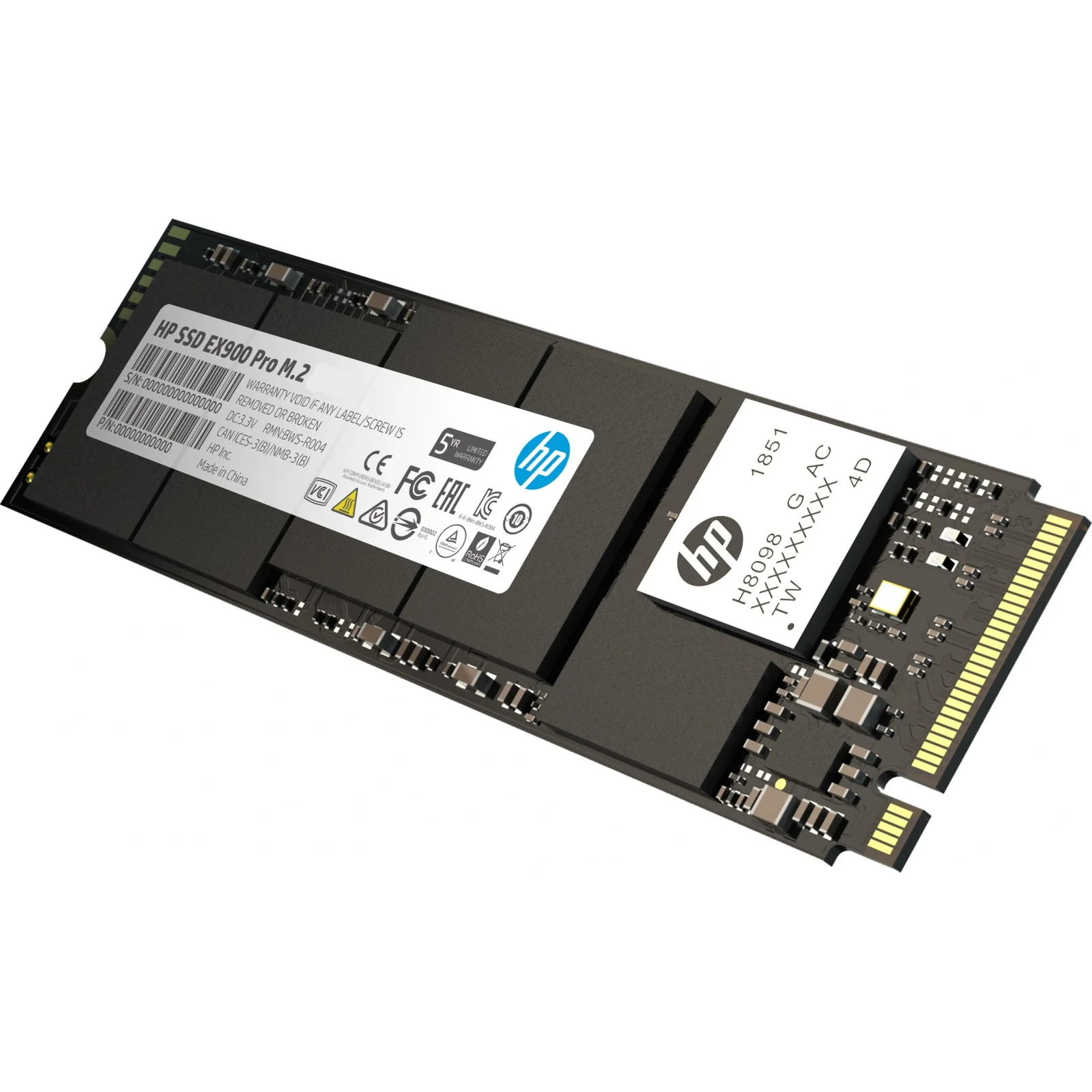 SSD накопичувач HP EX900 Pro 512 GB (9XL76AA) UA