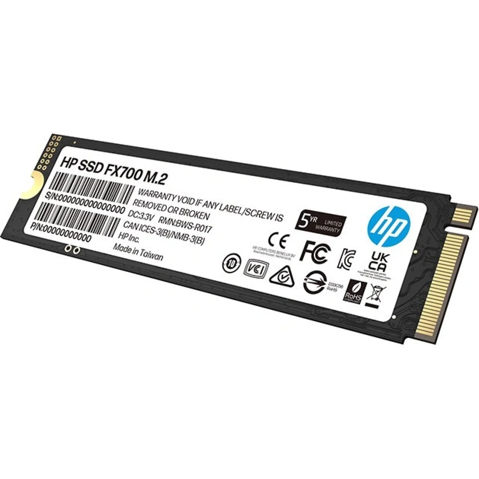 SSD накопитель HP FX700 2 TB (8U2N5AA) UA