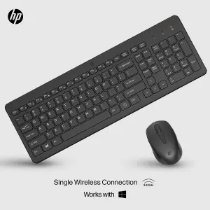 Беспроводной комплект Клавиатура+мышь HP 330 Combo Set Wireless Black (2V9E6AA) UA